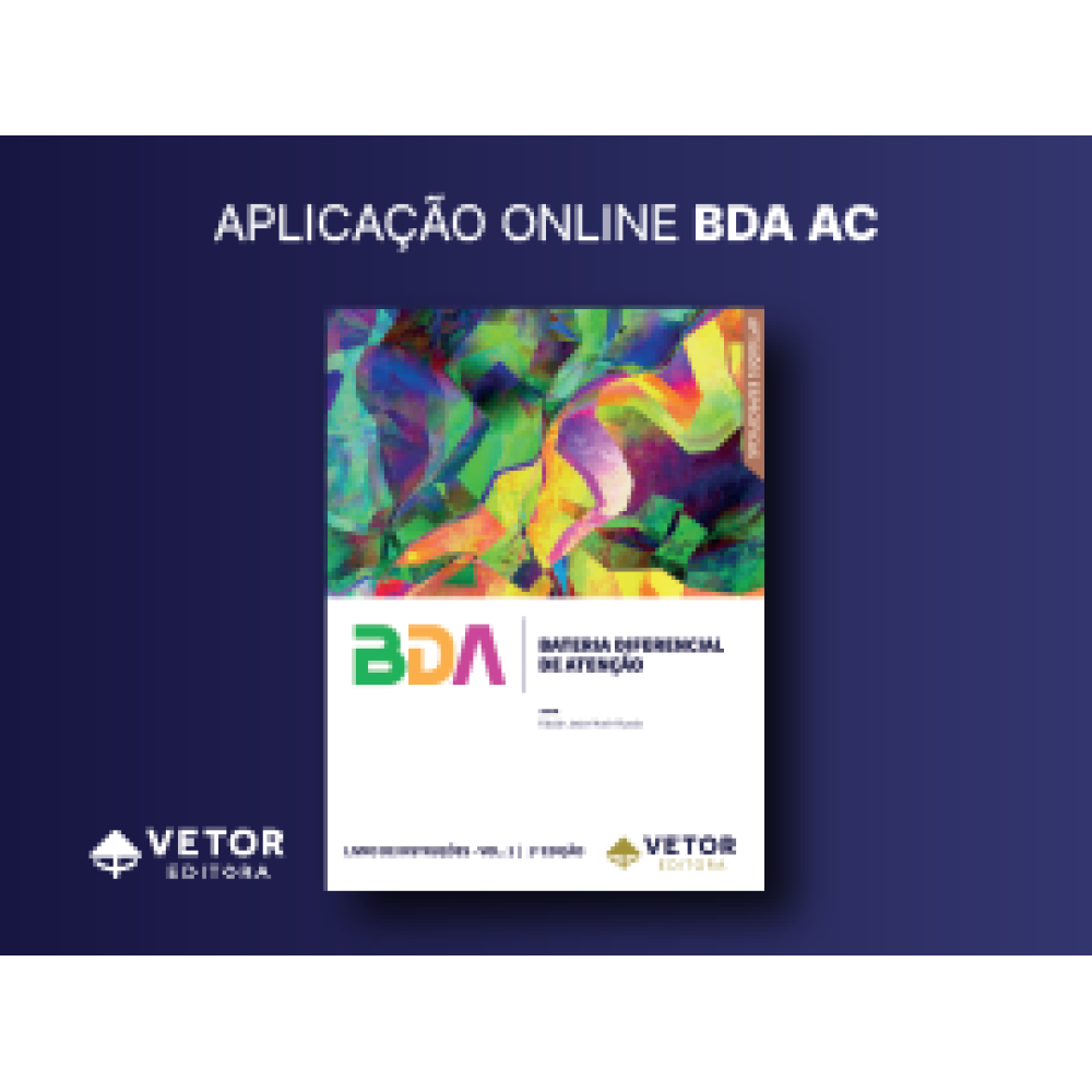 BDA - Bateria Diferencial de Atenção - BDA AC Atenção Concentrada - Aplicação Online