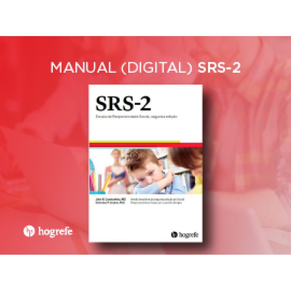 SRS-2 - Escala de Responsividade Social - Manual digital 