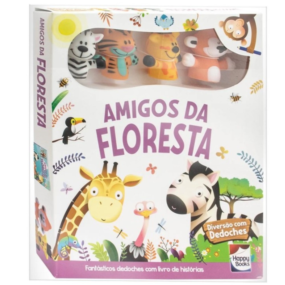 Diversão com Dedoches: Amigos da Floresta