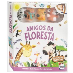 Diversão com Dedoches: Amigos da Floresta