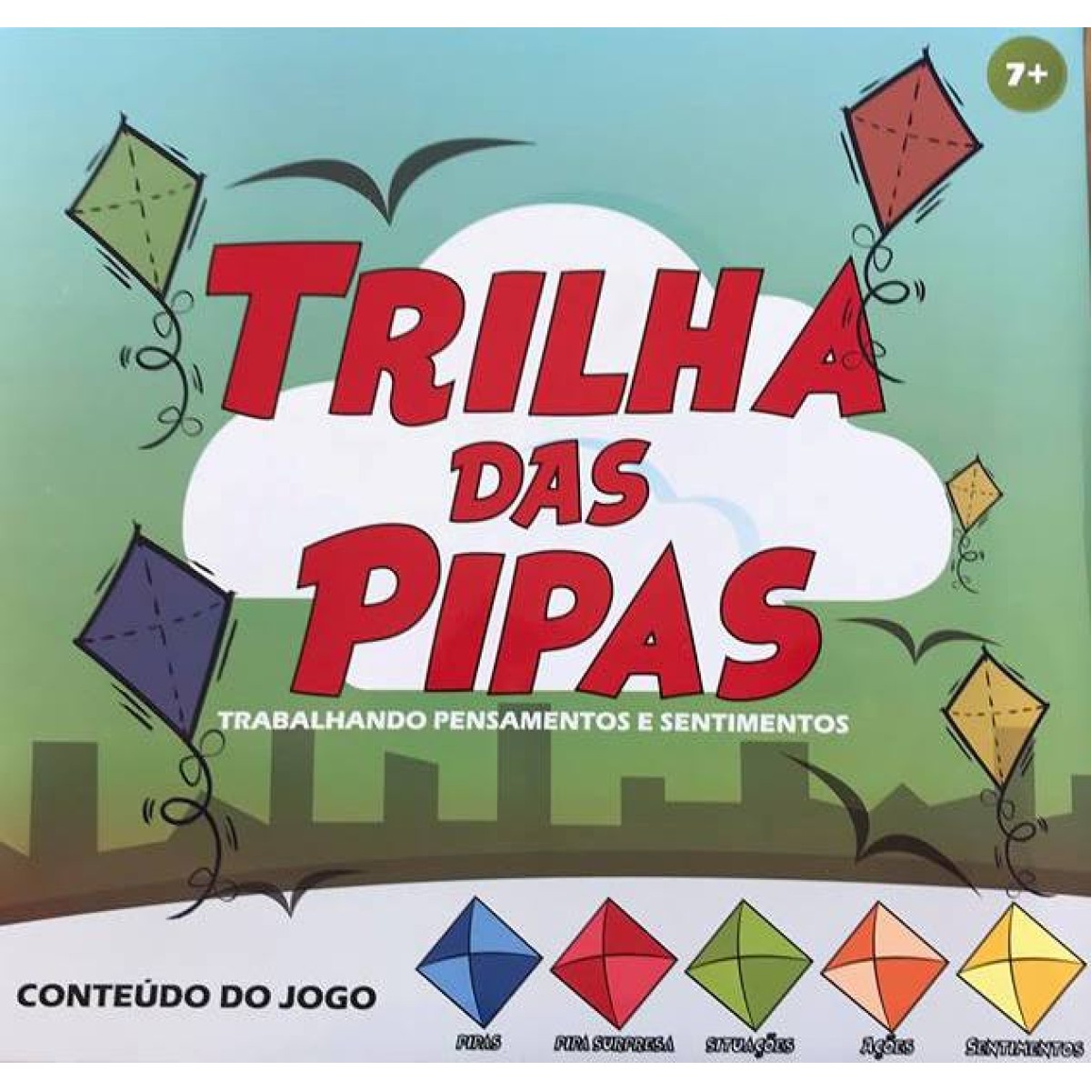 Jogo de Tabuleiro Trilha das Emoções