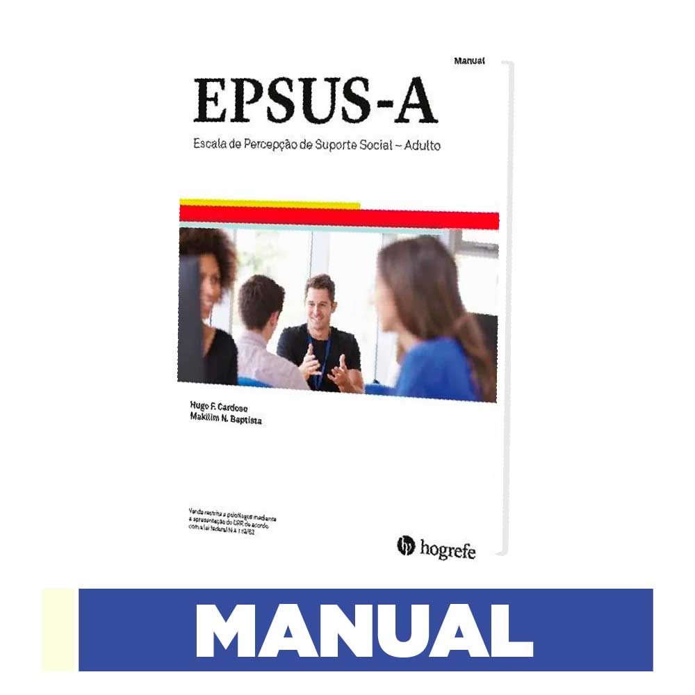 EPSUS-A - Escala de Percepção de Suporte Social - Adulto - Manual 