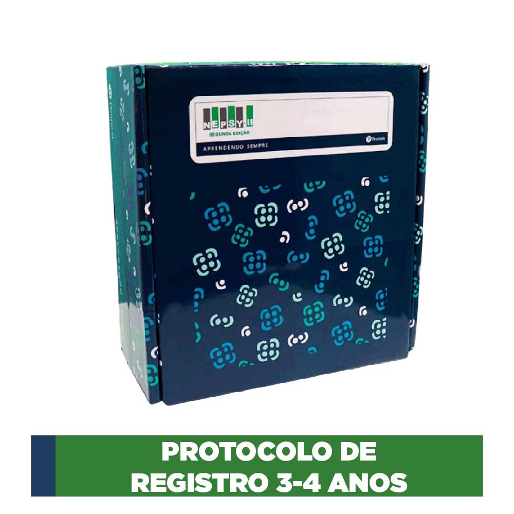 Nepsy-II - Protocolo de registro (3-4 anos) 