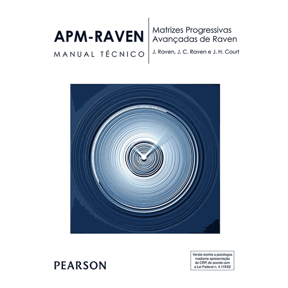 APM Raven - Matrizes Progressivas Avançadas de Raven - Crivo 