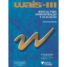 WAIS III - Escala de Inteligência Wechsler para Adultos - Anteparo 