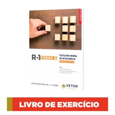 R1 Forma B - Teste Não Verbal de Inteligência - Caderno de exercício 