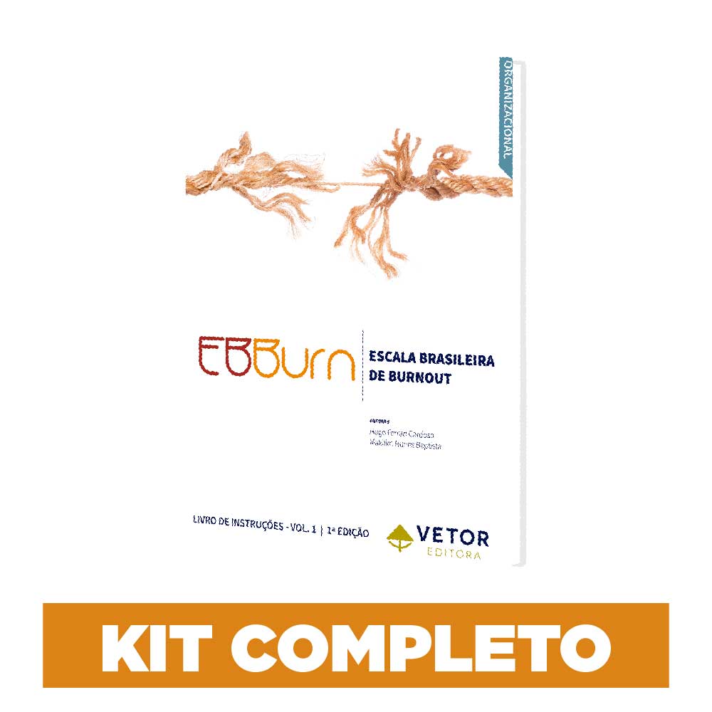 EBBurn – Escala Brasileira de Burnout - Kit Completo
