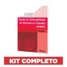 EVENT - Escala de Vulnerabilidade ao Estresse no Trabalho - Kit completo 