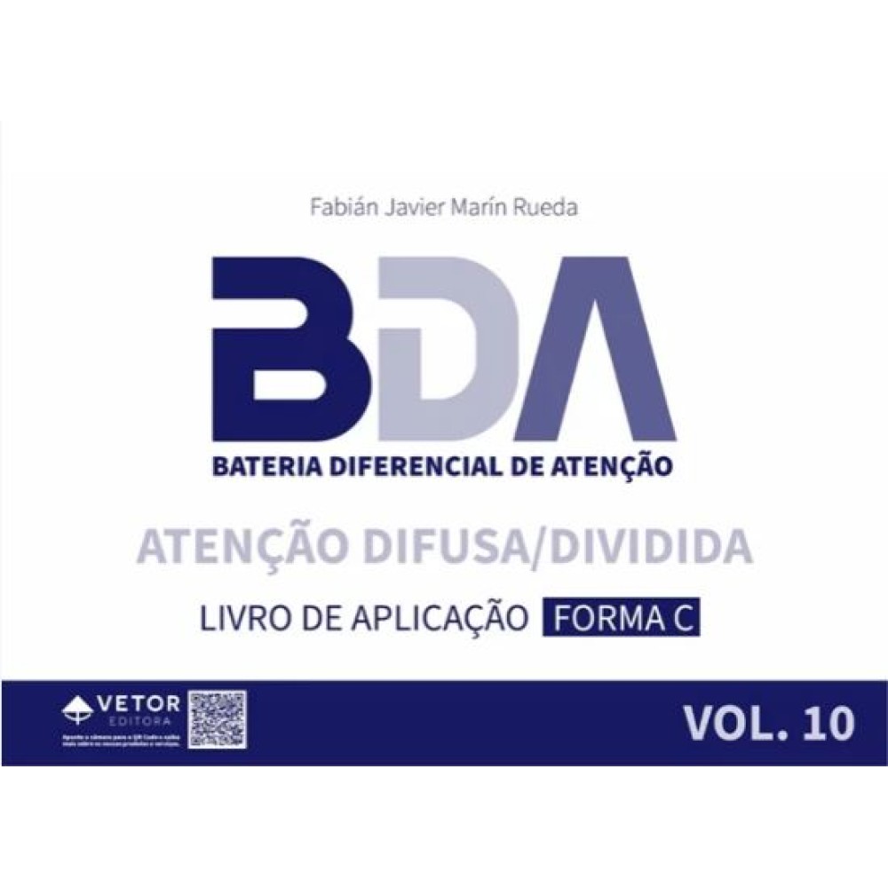 BDA - Bateria Diferencial de Atenção - Atenção Difusa/Dividida - Forma C - VOL.10