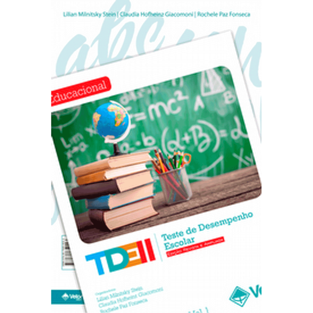 TDE II - Teste de Desempenho Escolar - Composto de prancha aritmética 