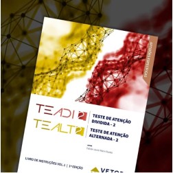 TEADI-TEALT 2 - Teste de Atenção Dividida/Alternada 2 - Kit Completo