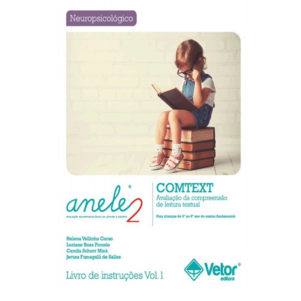 ANELE 2 - Context - Avaliação da Compreensão de Leitura Textual - Kit Completo